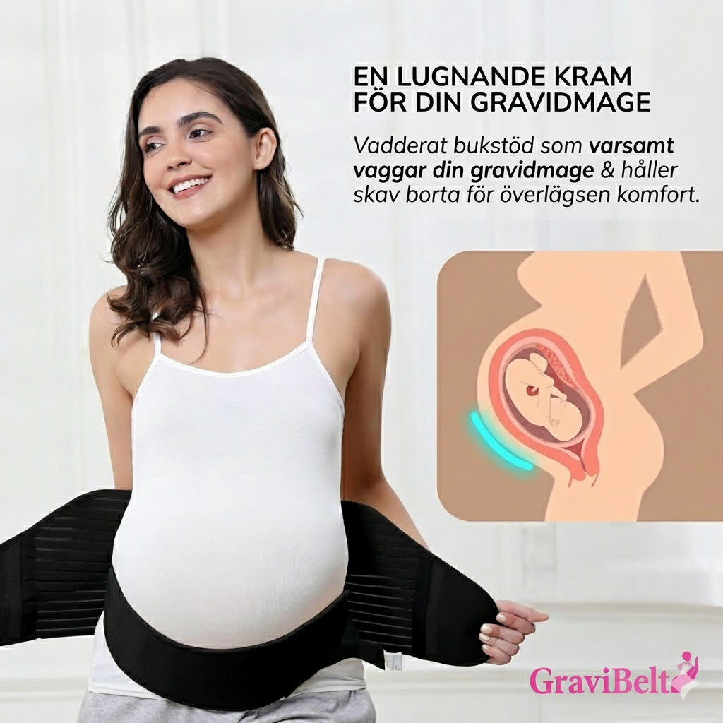 GraviBelt – Flexibelt gravidstöd för ökad komfort